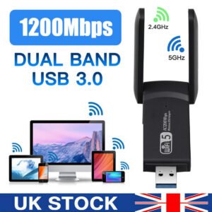 Wireless Adapter 1300Mbps, USB 3.0